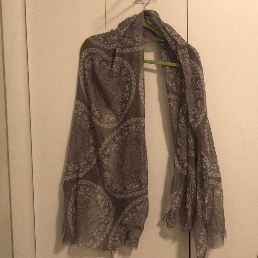 Gray Scarf